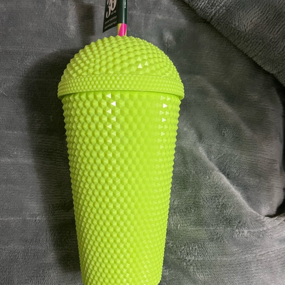 Starbucks Frappuccino Dome 16oz Collectible Cup Summer 2025 Neon Lime Limited Ed - Picture 4 of 6